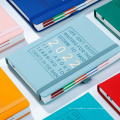 2022 Notebook Estudiantes universitarios literarios Fresh Diario Simple Empresa en espesor A5 Logotipo personalizado